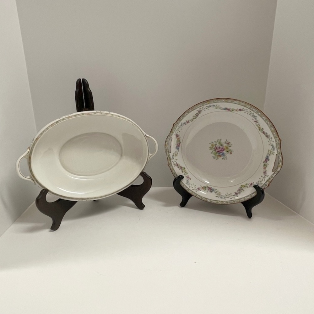 2 Vintage Tokyo Noritake Serving‎ Dishes Made in Japan